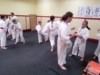 karate trening w Ostrowcu